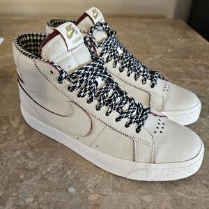 Nike SB zoom Blazer Mid X casa Welcome Madrid #FQ0795-100 men's size 10 no box